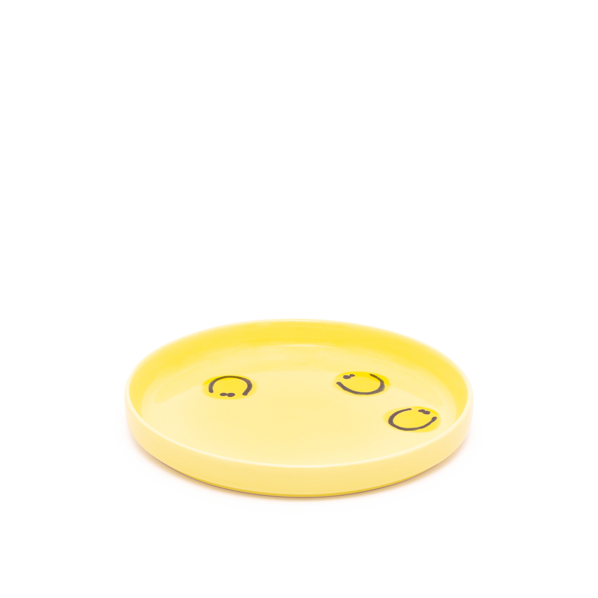 BABY PLATE - YELLOW SMILE