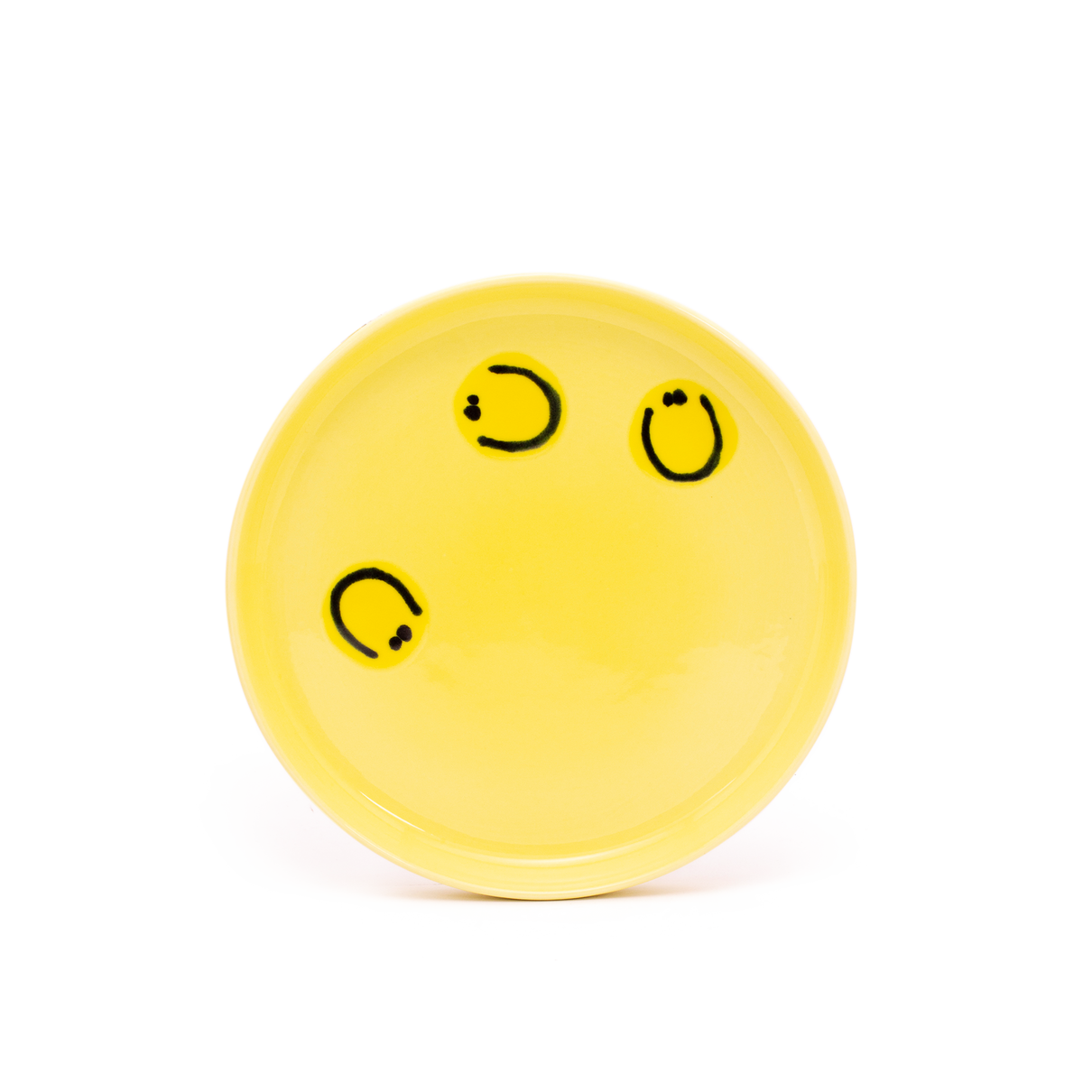 BABY PLATE - YELLOW SMILE